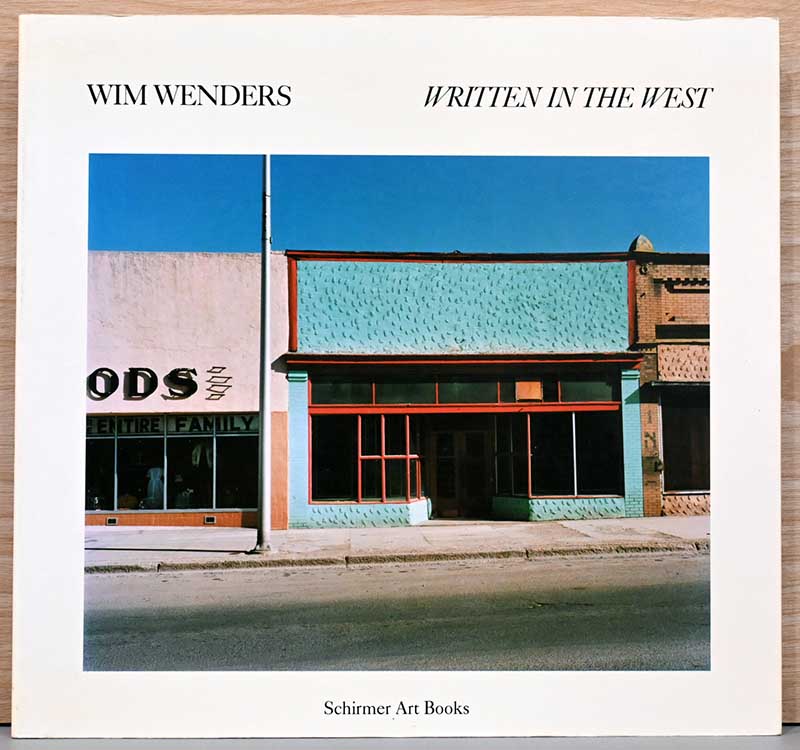 New Arrivals】ヴィム・ヴェンダース写真集【Wim Wenders : Written in