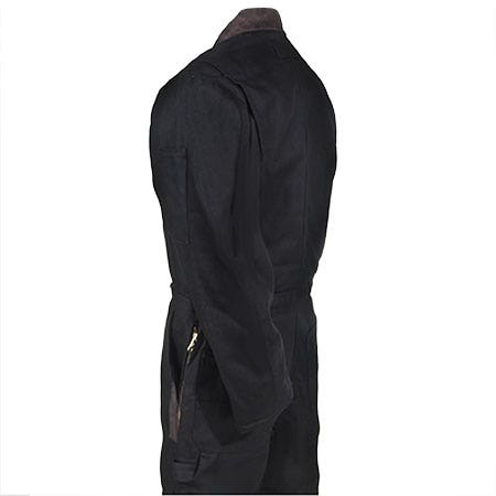 Dickies Coveralls: Men's Black TV239 BK Double Knee Duck Insulated