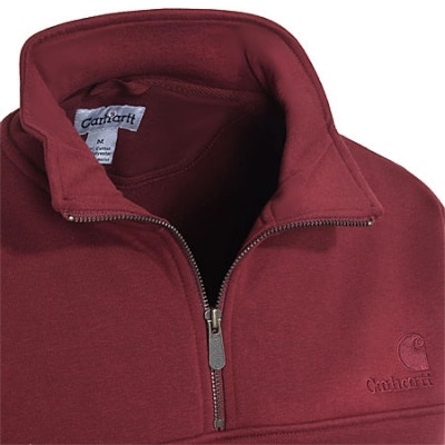 Carhartt K188DKR 13-Ounce Heavyweight Zip-Mock Da