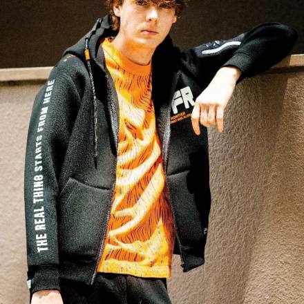 アイズフロンティア] 8968 アクティブニットフルジップパーカー