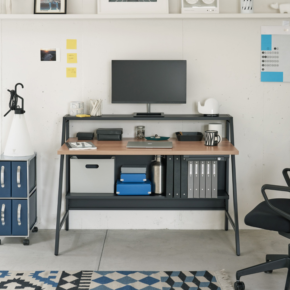 INVENT-SH インベントシェルフデスク／W1000×H720／引き出しあり／天板