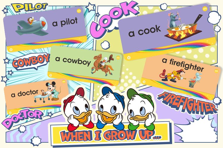 大きくなったら何になりたい？｜【公式】「ディズニー英語システム