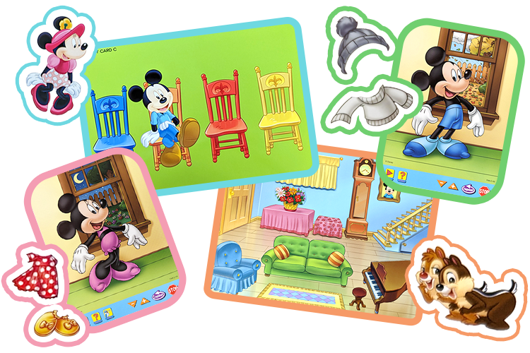 シールで遊べる教材｜【公式】「ディズニー英語システム」（DWE）