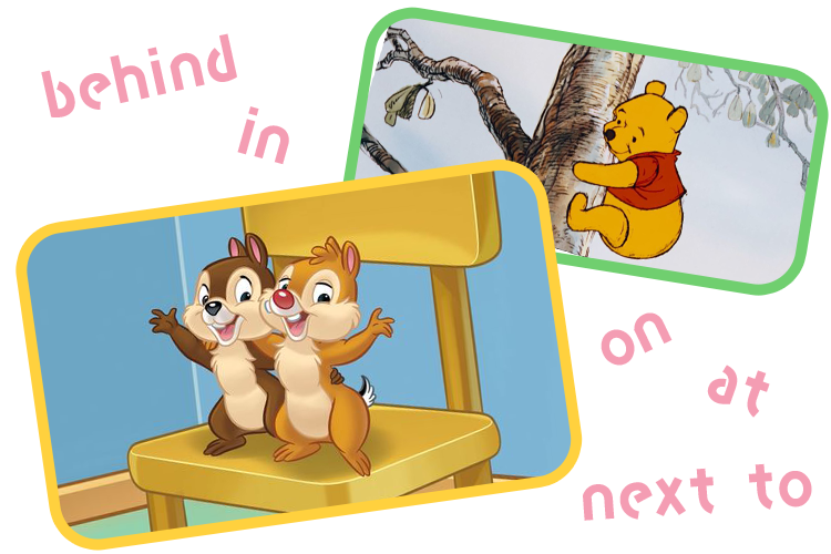 前置詞の使い方を覚えよう！｜【公式】「ディズニー英語システム」（DWE）