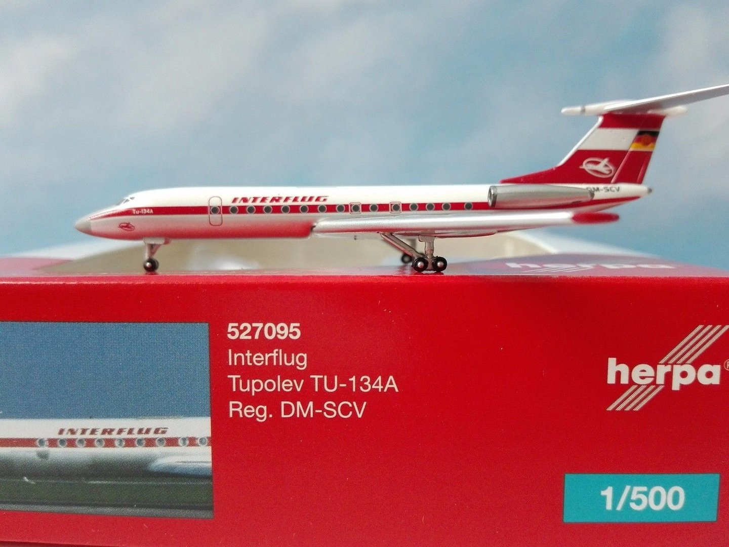 527095 Interflug Tupolev TU-134A - World-of-Wings