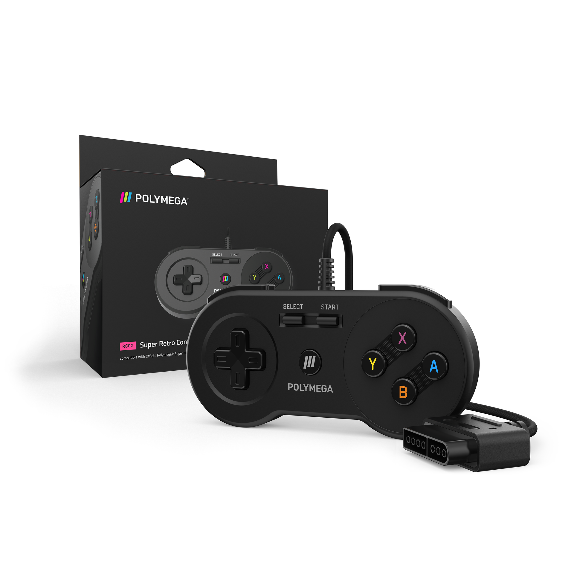 Polymega RC02 スーパーファミコン/SNES互換 オリジナルポート対応