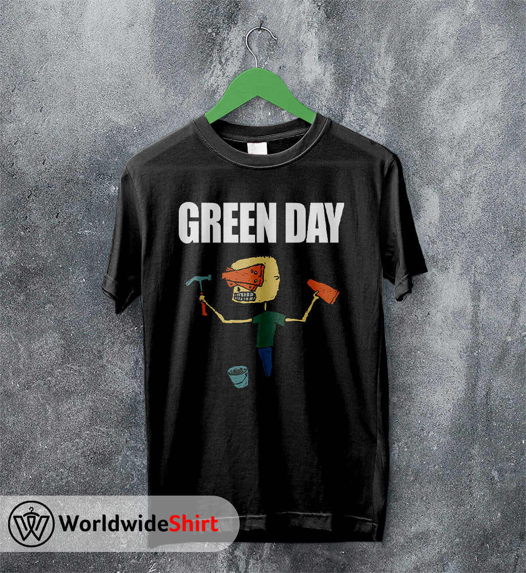 Green Day Tour Vintage 90's T-Shirt Green Day Shirt Rock Band