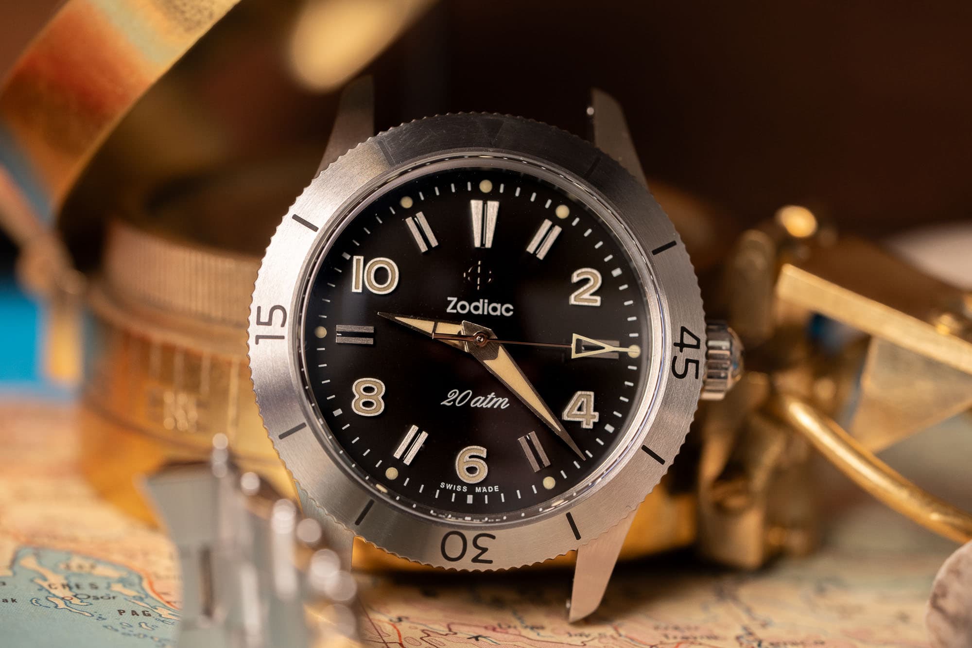 Hands-On with the Retro Zodiac Ref. Super Sea Wolf Ref. 691 Diver