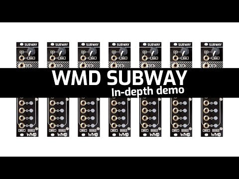 LIMITED RUN! Subway: 8 Input Scanning Crossfader in 6 HP WMD