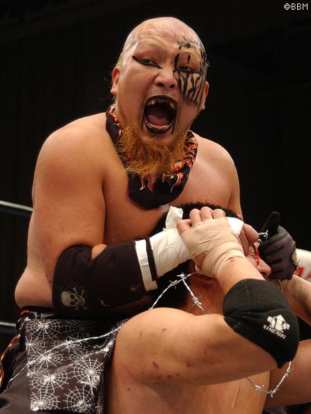 週刊プロレスmobile】週モバ写真館『大日本ﾌﾟﾛﾚｽ第2弾』～沼澤邪鬼～