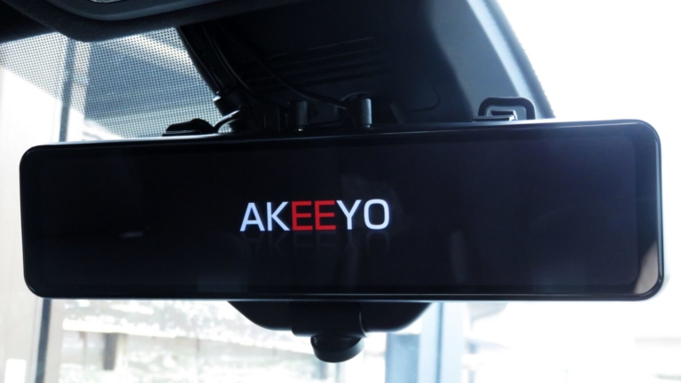 レビュー記事】AKEEYO ミラー型ドラレコ AKY-V360S 設置操作編│ZMASAa