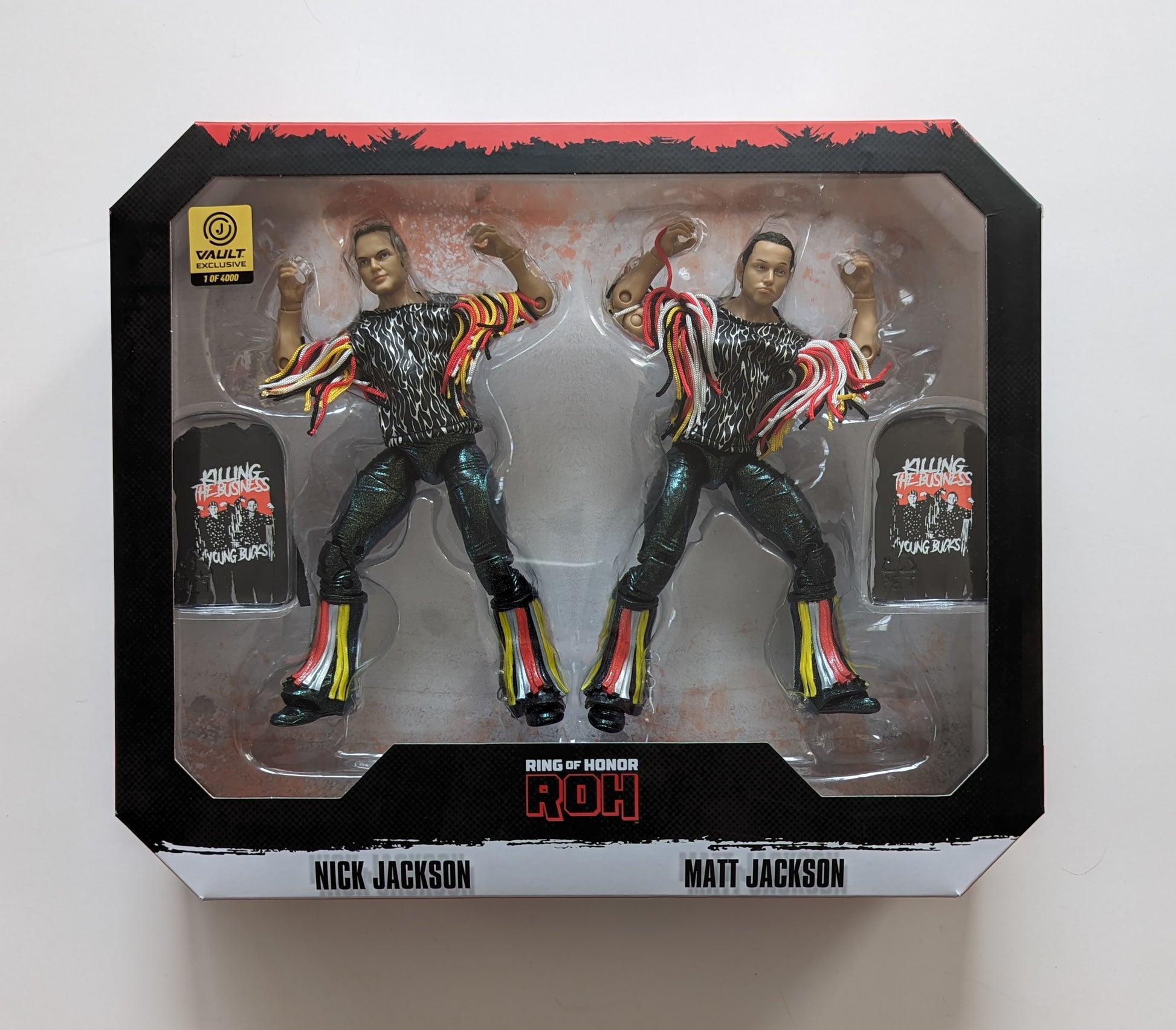 2024 ROH Jazwares Ring of Honor Vault Exclusive Young Bucks 2-Pack