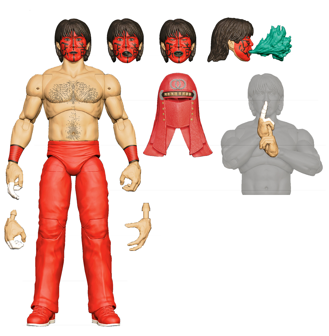 2025 WWE Mattel Ultimate Edition Series 25 Great Muta – Wrestling