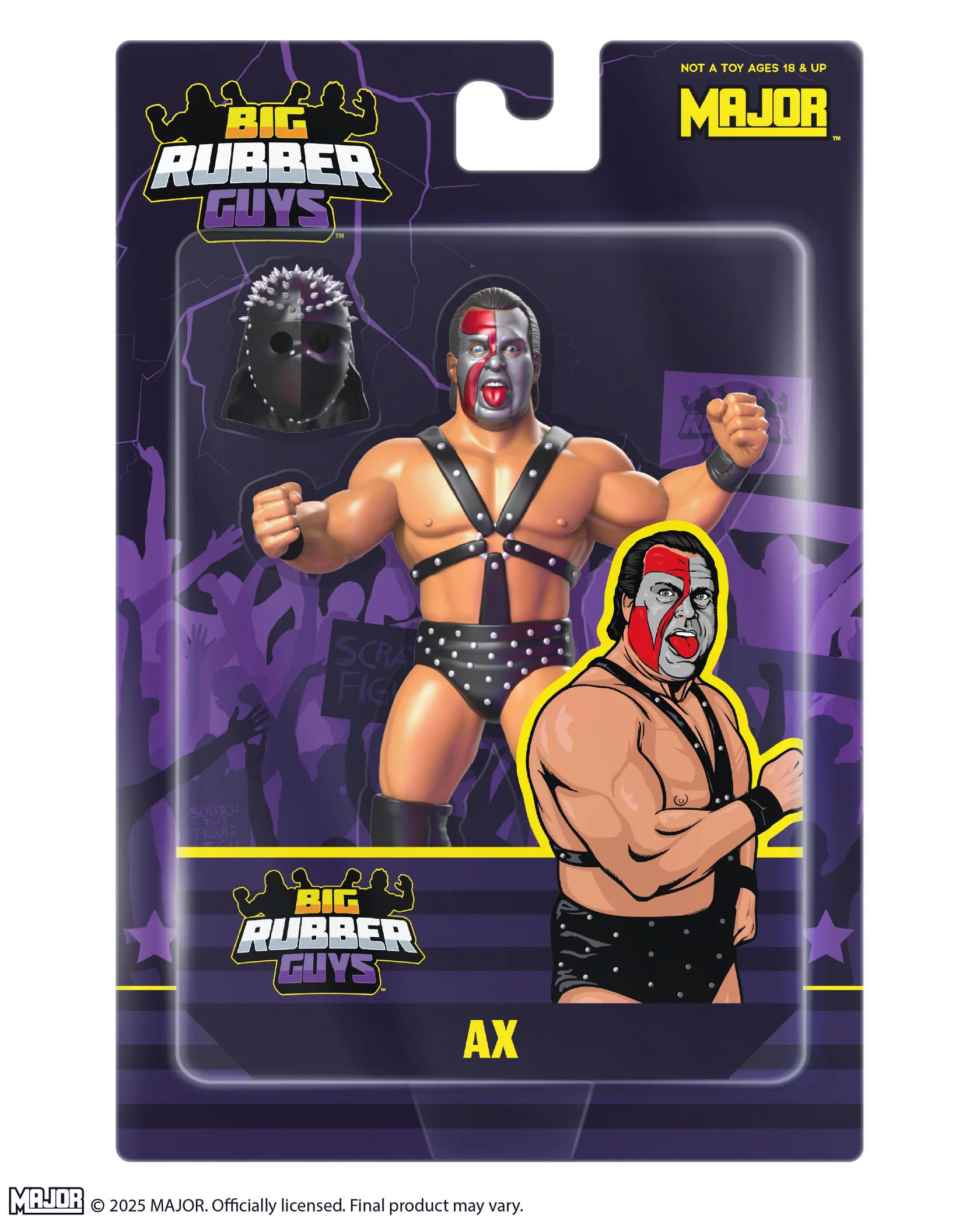 2025 MAJOR Big Rubber Guys Series 12 Ax – Wrestling Figure Database