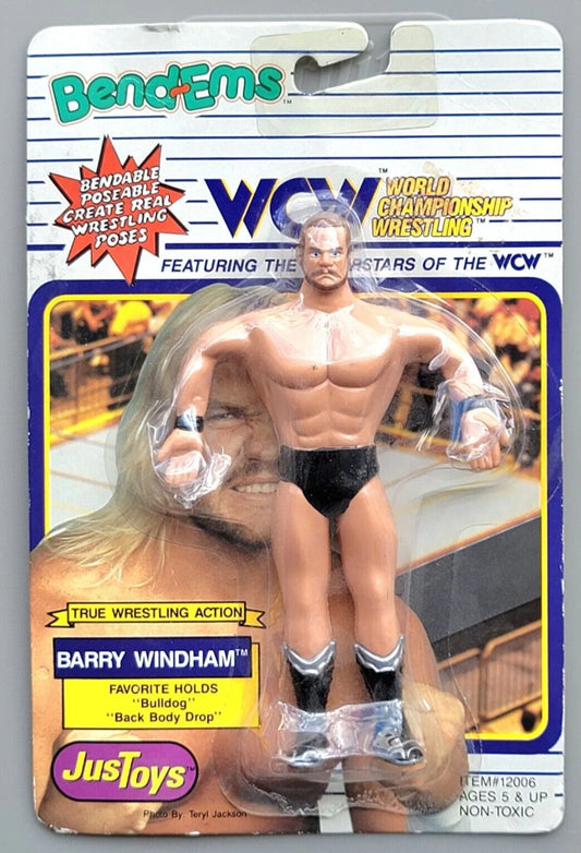 Just Toys & Play Well WCW Twistables & Bend-Ems – Wrestling Figure