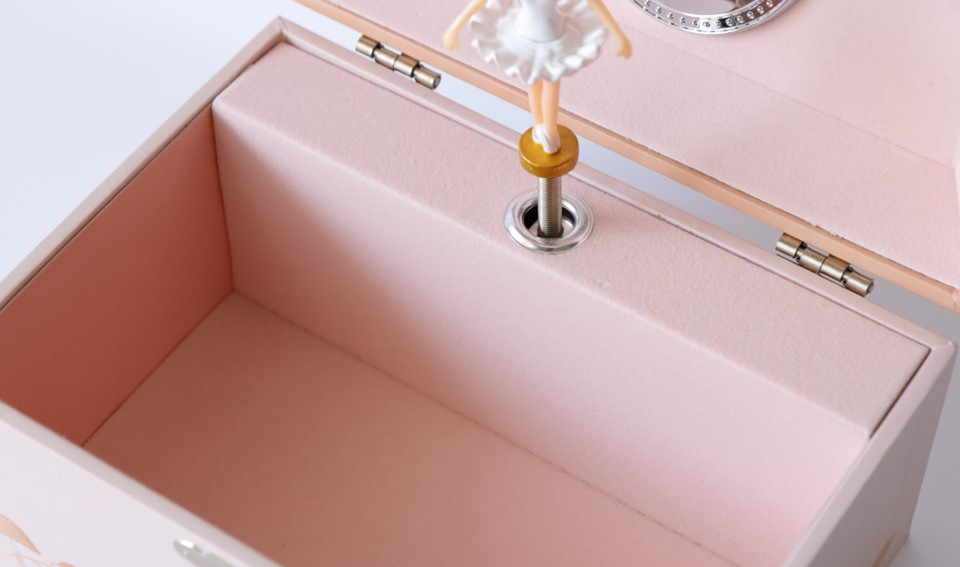 子供アクセサリー付き】白鳥の湖の曲に合わせてバレリーナが躍る