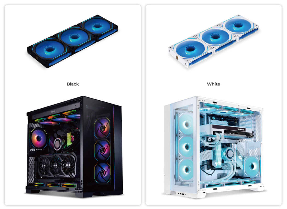 LIAN LI UNI FAN SL-INFINITY 120 WT Single Pack｜WEST