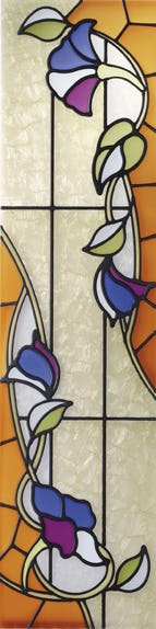 ステンドグラス風装飾ガラス(ブリリアントモーメント) K31｜オーダー