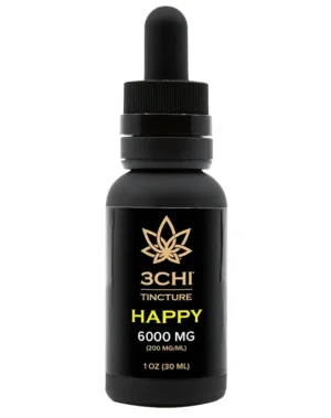 Happy CBD Oil - Broad Spectrum Hemp Extract | 3Chi
