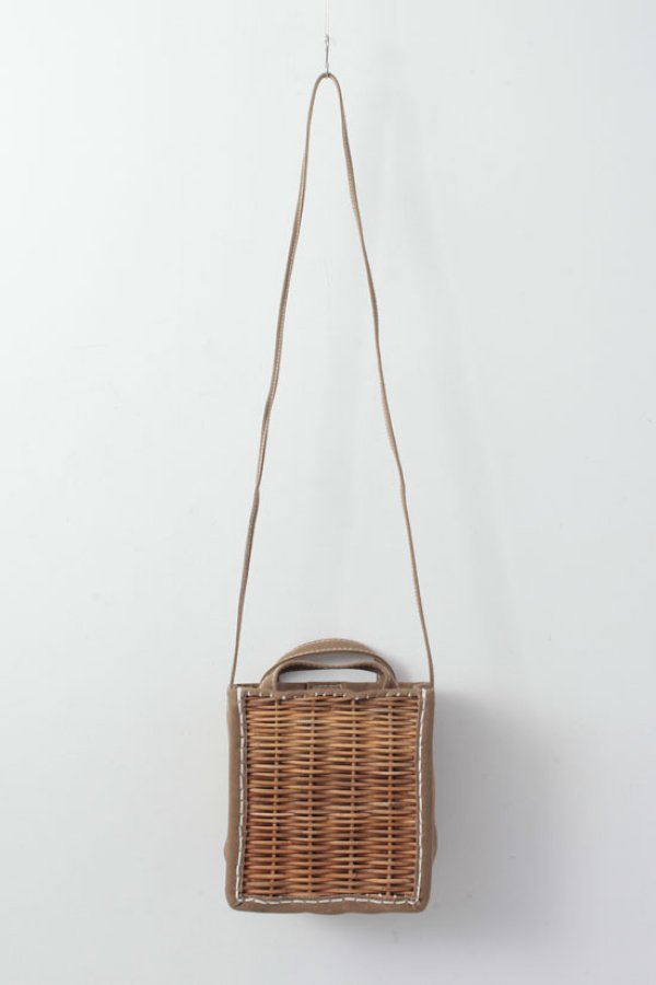 ebagos エバゴス キャンバス・カゴ袋ショルダー