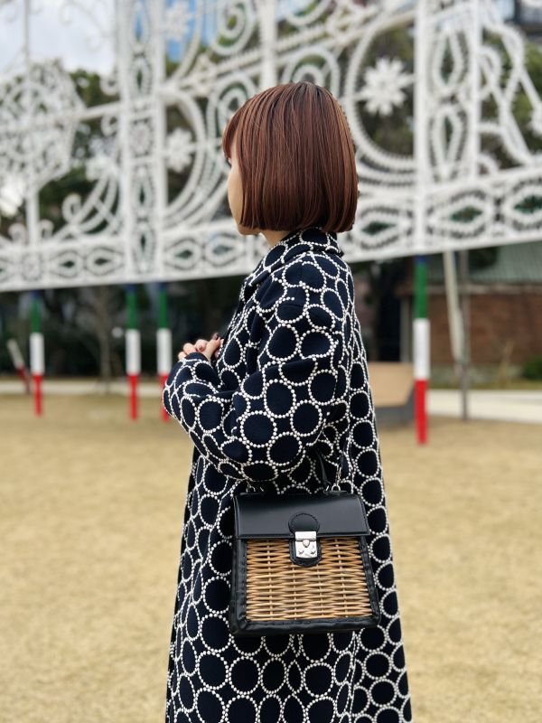 ebagos エバゴス カーフ・ハンドバッグ S