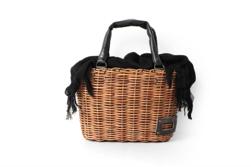 ebagos エバゴス ブライドル トート・バスケット・レザーハンドル