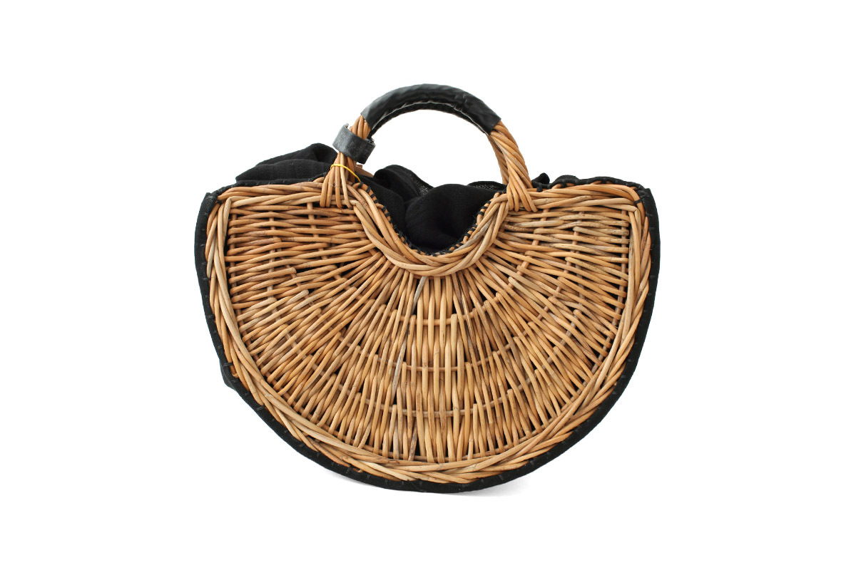 ebagos エバゴス キャンバス・扇トート