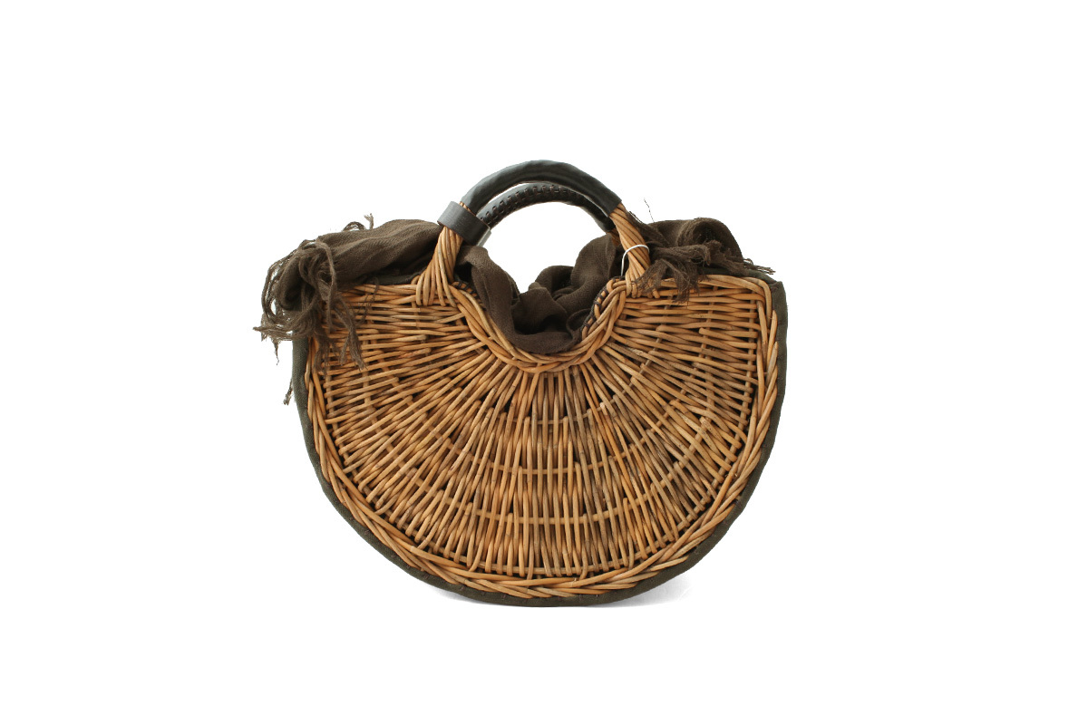 ebagos エバゴス キャンバス・扇トート