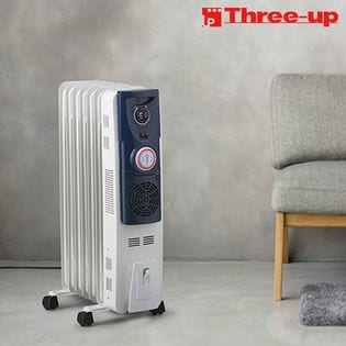 Three-up(スリーアップ)/速暖機能付オイルヒーター Hidamari(ひだまり