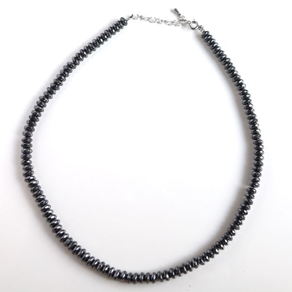 ヘマタイト 6mm】磁気入りヘマタイトネックレスを税込・送料込でお試し