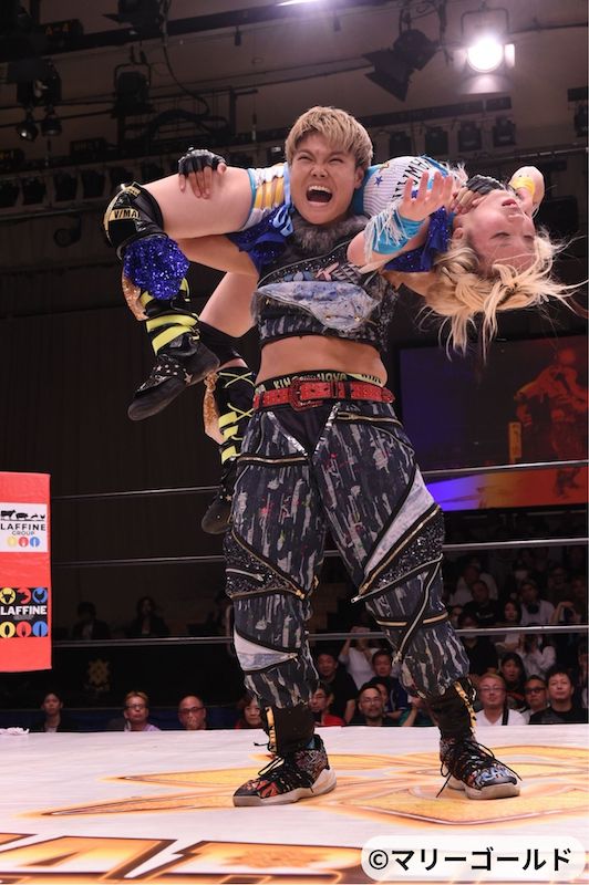 女子プロレス マリーゴールド アクスタ 松井珠紗 CHIAKI ダーレボ 女子