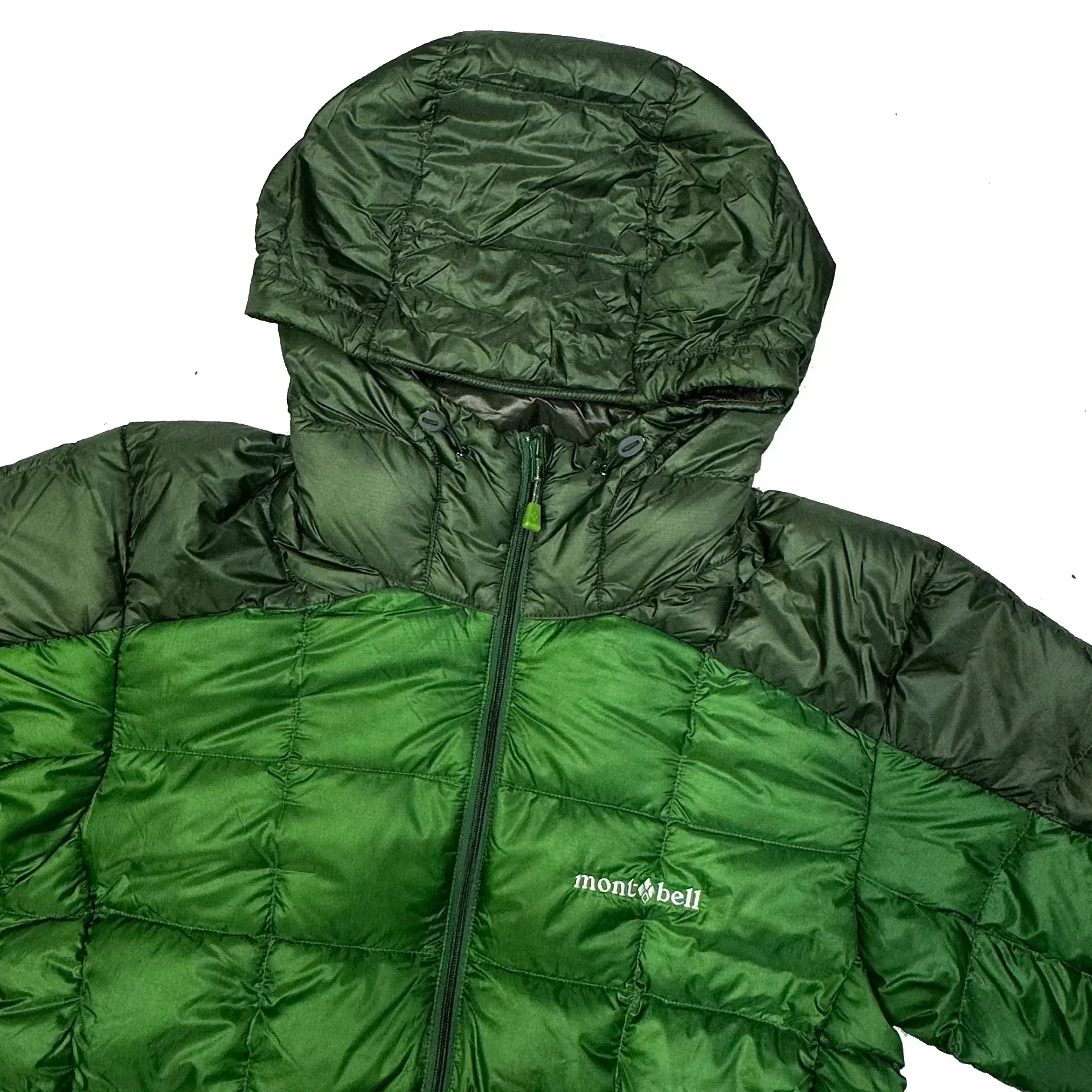 Montbell Superior Down Parka Puffer Jacket In Green ( L ) – 1036