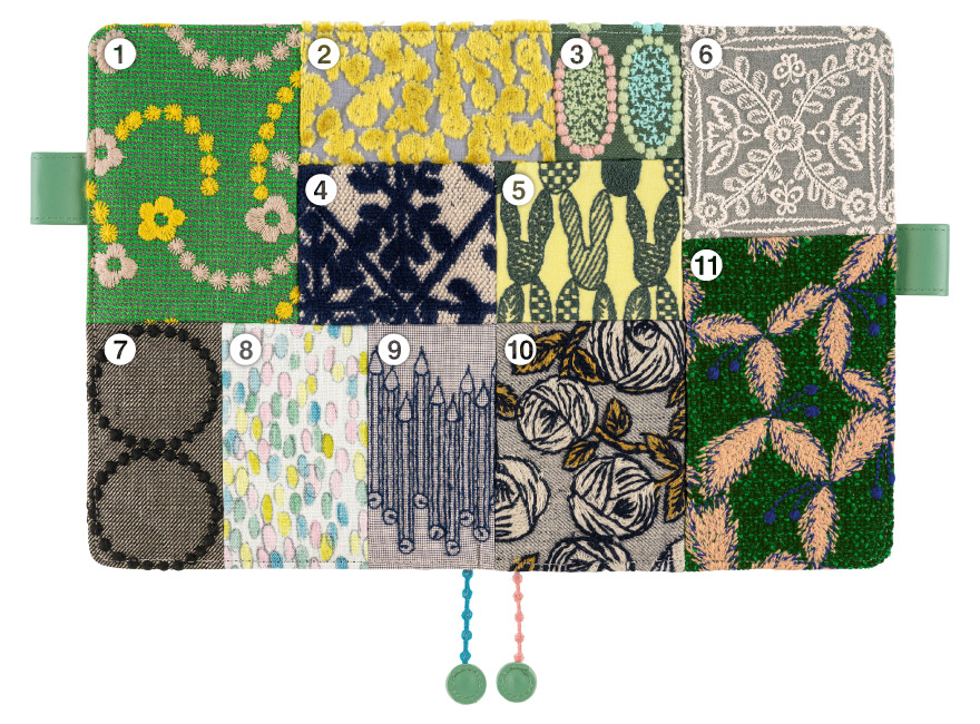 ミナ ペルホネン / piece, （cousin mix） ［カズンサイズ（A5