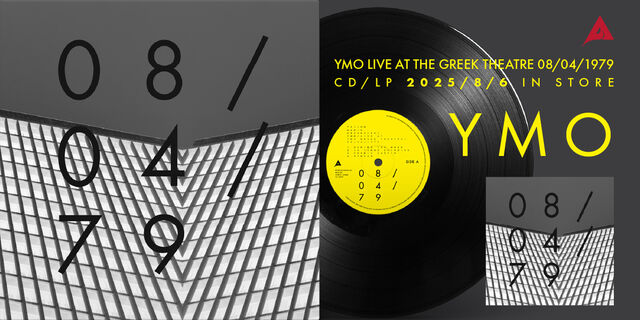YMO LIVE AT THE GREEK THEATRE 08/04/1979 | 商品詳細 | 大人のための