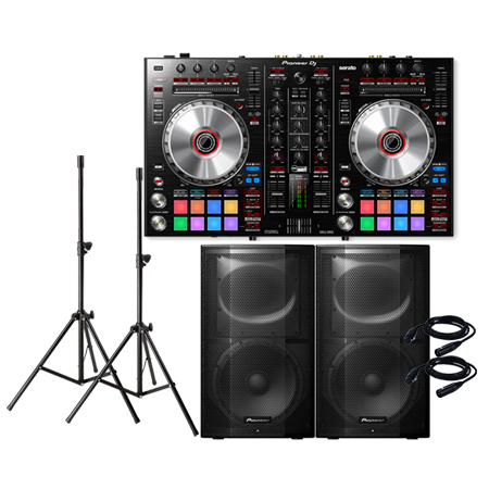 Pioneer DDJ-SR2 & XPRS12 Package, Chicago DJ Equipment