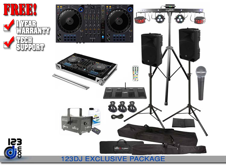 Pioneer DDJ-FLX6 Wedding Pack, DJ Packages, DJ Equipment