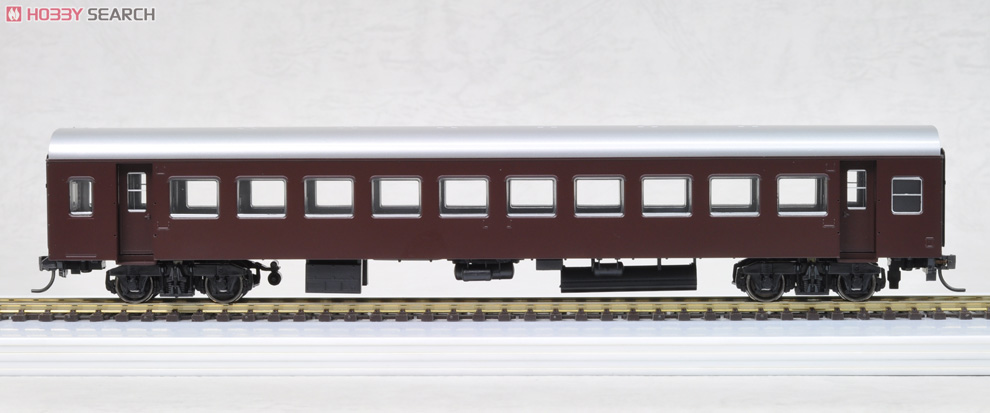 16番(HO) 国鉄 10系客車(座席車) ナハ11・ナハフ11 (茶色) (4両セット