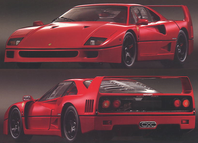 MAKE-UP フェラーリF40 ライトウエイト 1990 MAKE-UP フェラーリF40