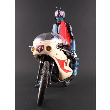 RAH444 DX 仮面ライダー旧1号 Ver.3.5 & サイクロン号 (完成品