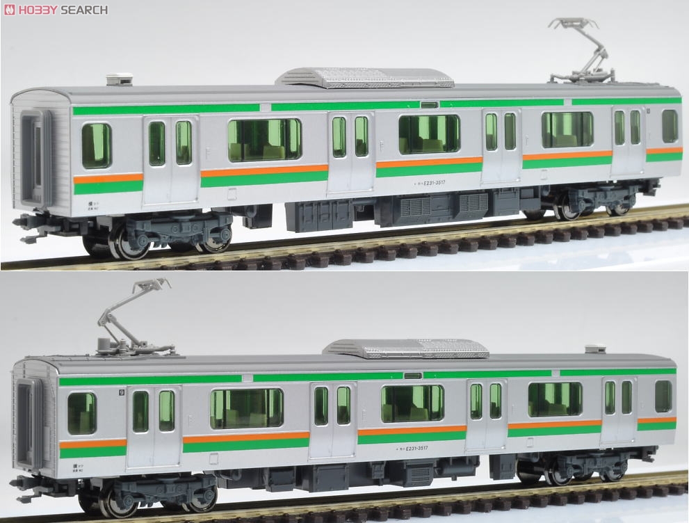 E231系 東海道線・湘南新宿ライン (増結A・4両セット) (鉄道模型