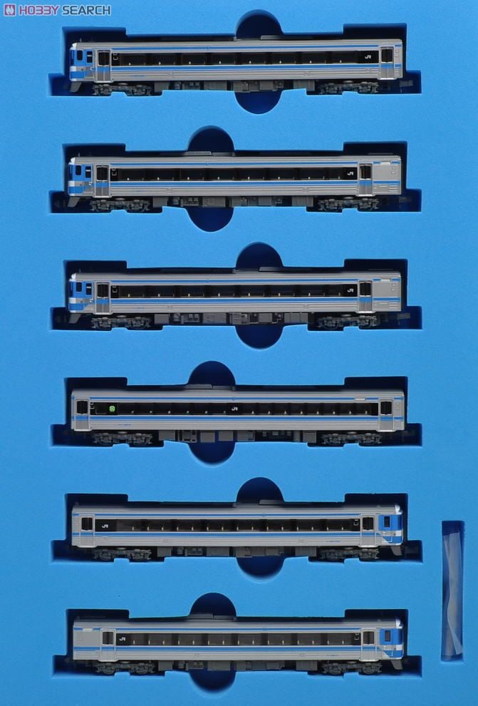 キハ185系 JR四国色 特急しおかぜ 改良品 (6両セット) (鉄道模型