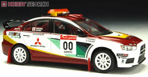 三菱ランサーエボリューションX 2008年ラリージャパン セーフティー
