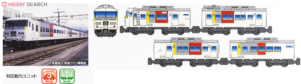 Bトレインショーティー 185系 EXPRESS185色 (4両セット) (鉄道模型
