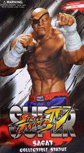 ストリートファイター/ ミックス・メディア 1/4 スタチュー: サガット