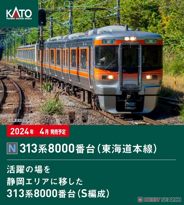 ☆特価品 313系8000番台 (東海道本線) 3両セット (3両セット) (鉄道