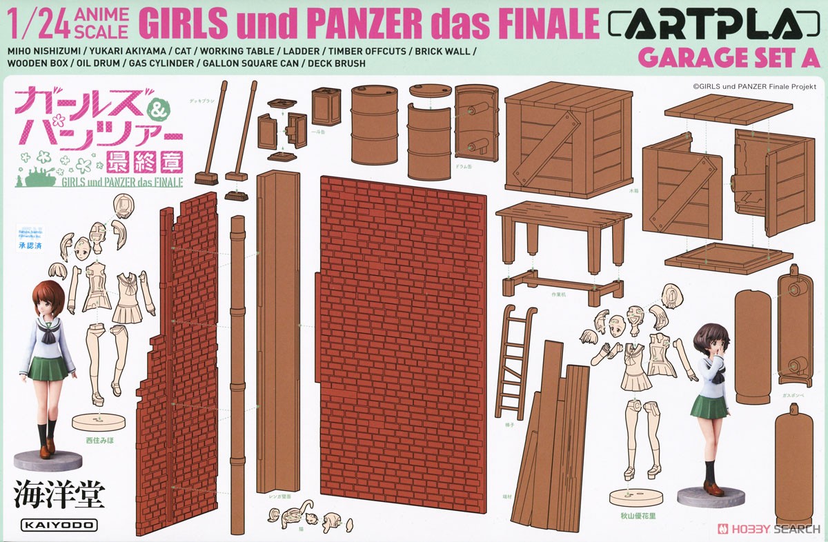 ガールズ＆パンツァー 最終章 ガレージセット [A] (プラモデル