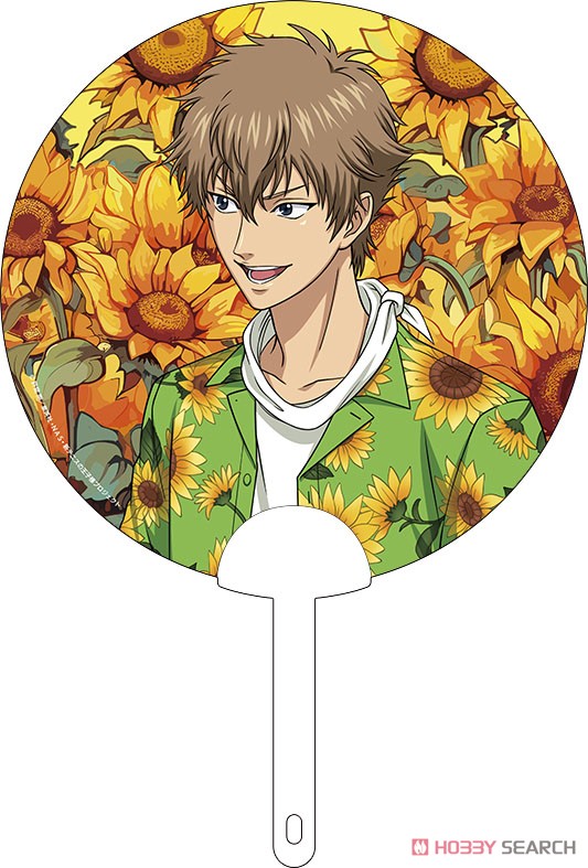 新テニスの王子様 クリアうちわ 忍足謙也 (キャラクターグッズ