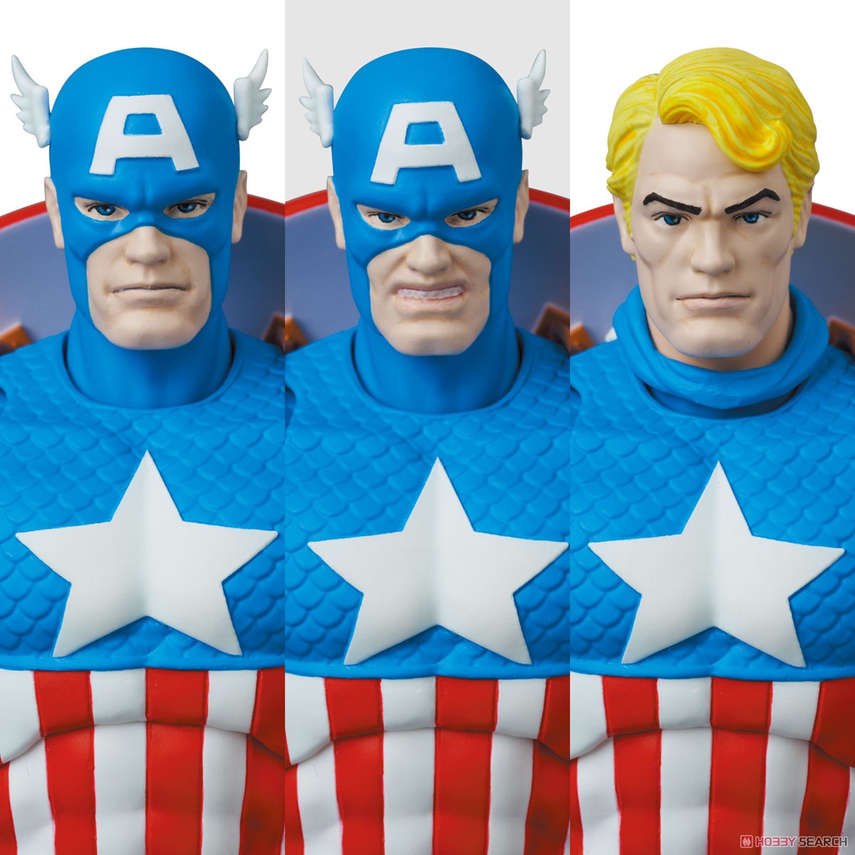 ☆特価品 MAFEX No.217 CAPTAIN AMERICA (COMIC Ver.) (完成品