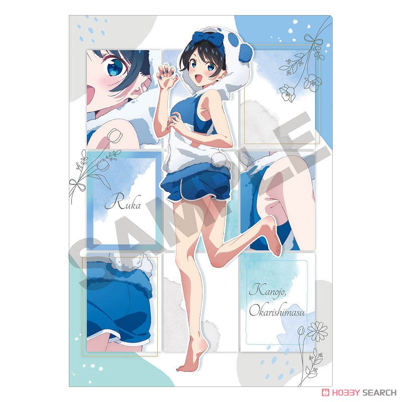 彼女、お借りします シングルクリアファイル 更科瑠夏 けもみみ