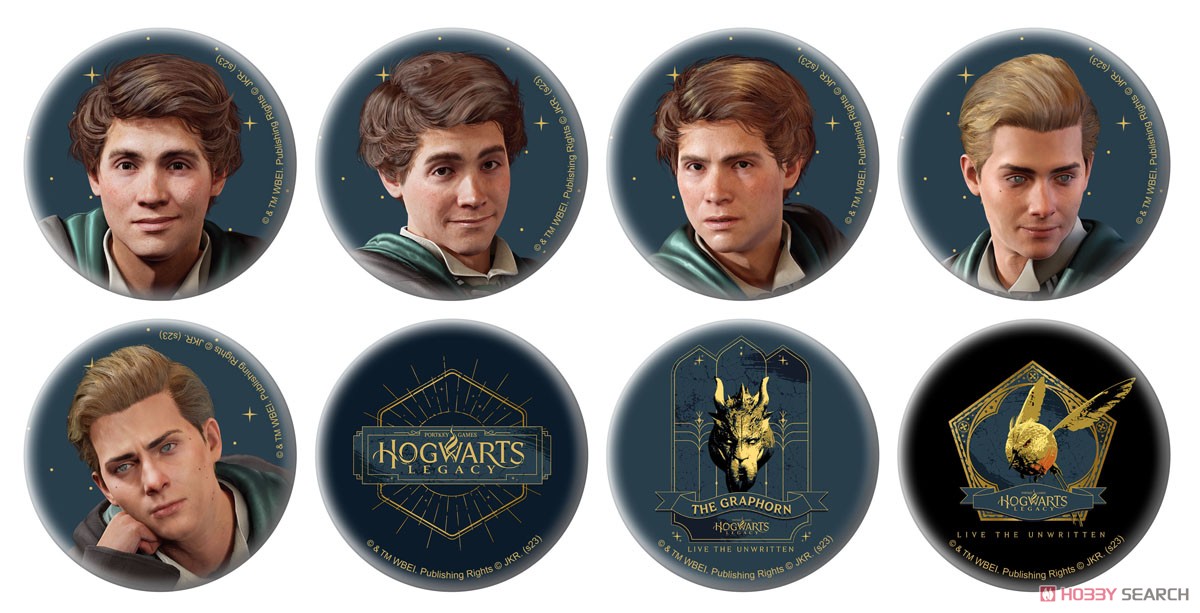 Hogwarts Legacy 缶バッジ 8個セット Hogwarts Legacy 缶バッジ